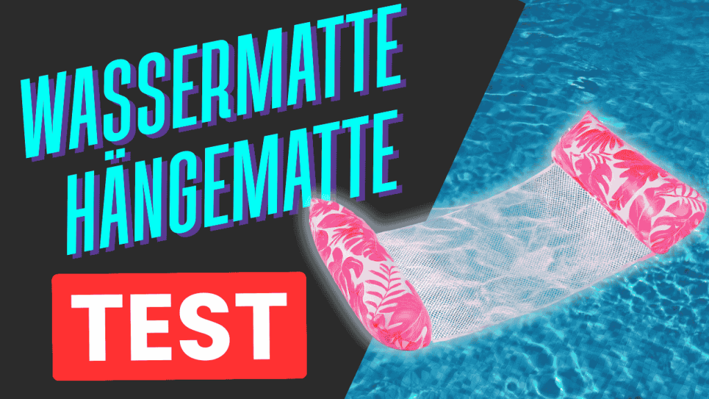 Wasserhängematte 4 in 1 test