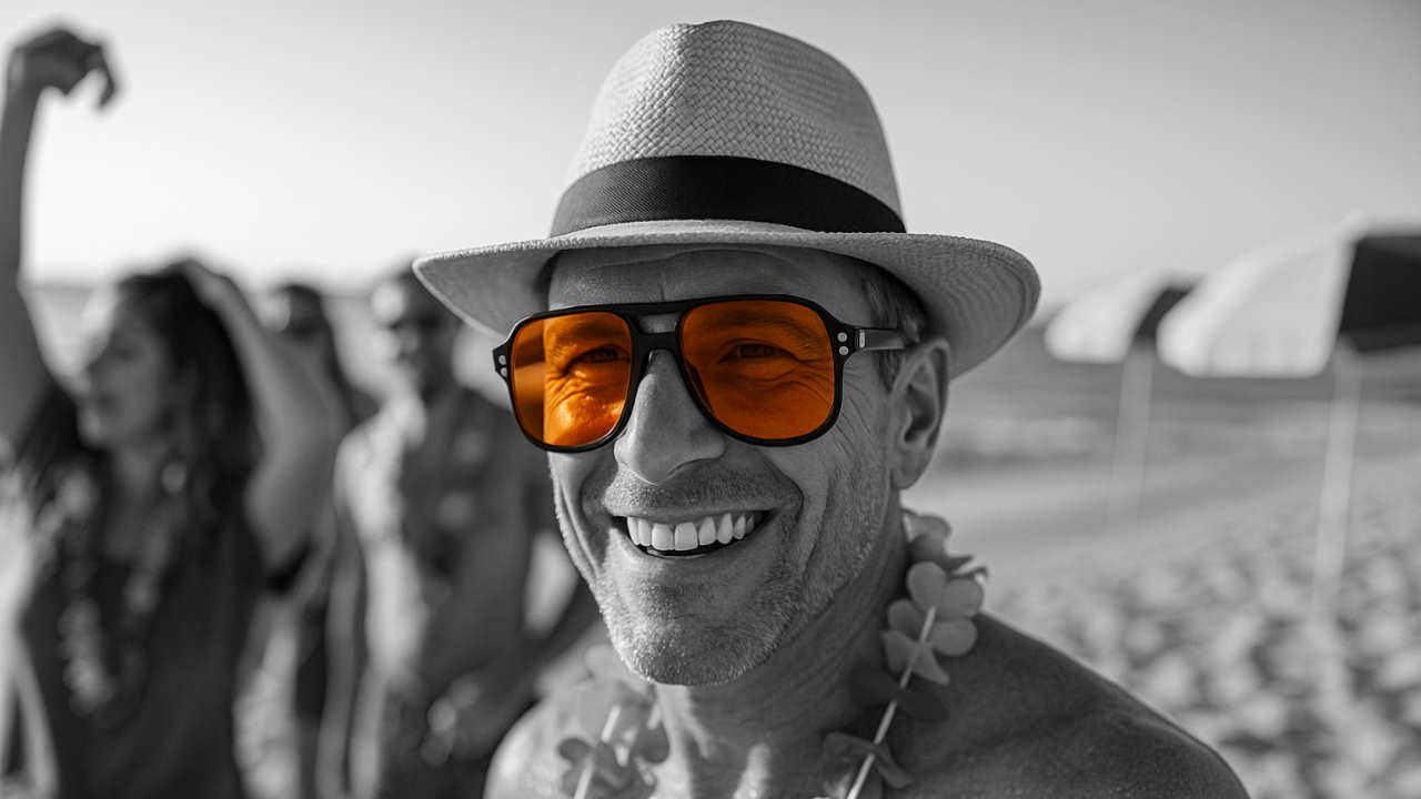 70er Jahre Vibes für dein Gesicht – Die Retro-Sonnenbrille im Quadrat-Look