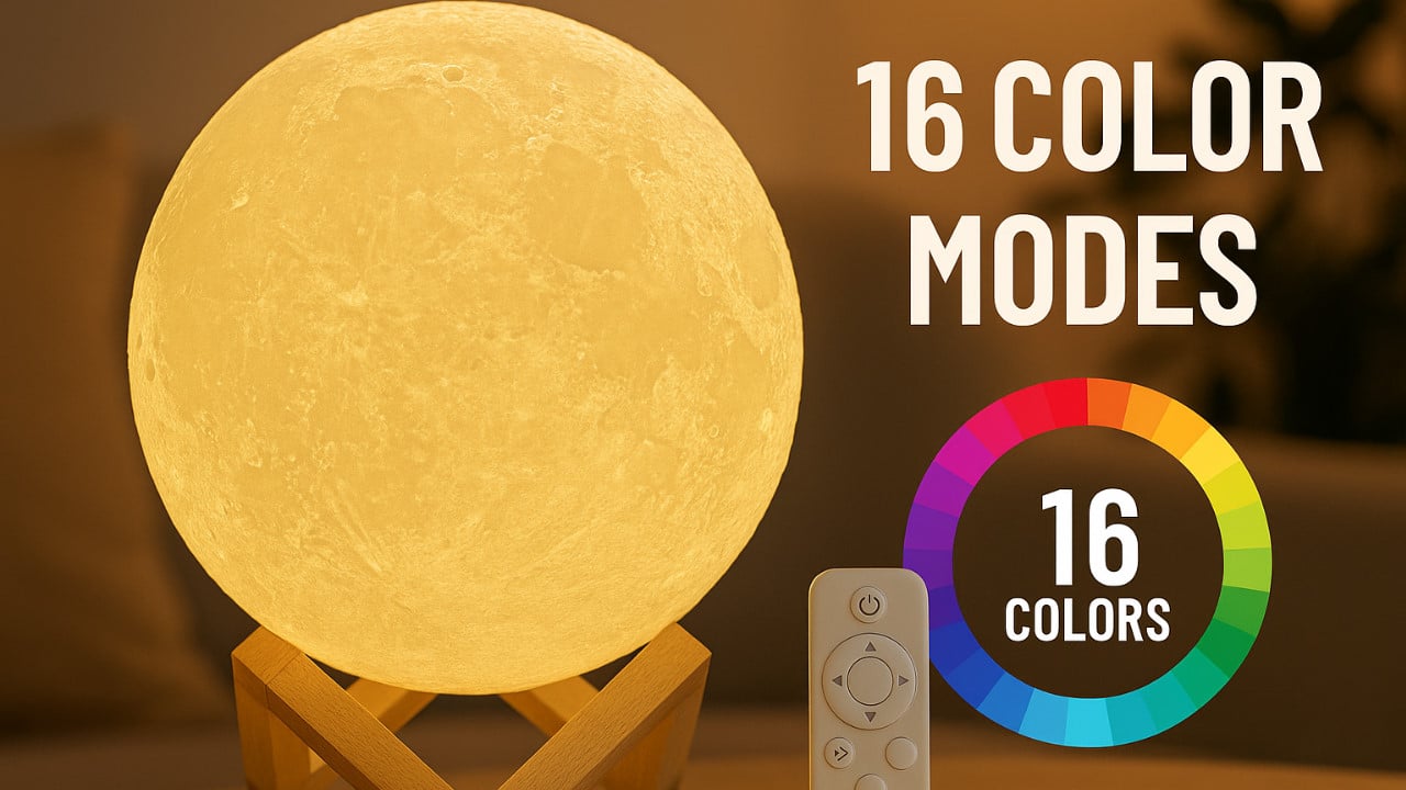 đ ACED Mondlampe im Test â Magische Deko & Geschenkidee mit Wow-Effekt