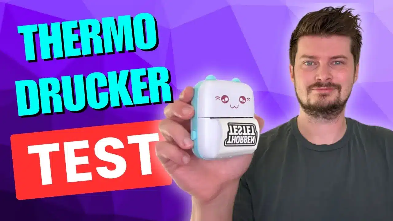 Tragbarer Mini-Wärmedrucker im Test – Notizen, Fotos & mehr ohne Tinte 📸🖨️
