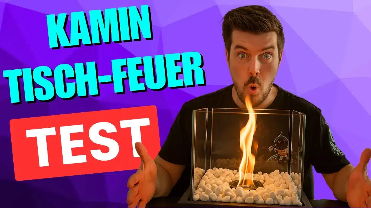 BRIAN & DANY Bio Ethanol Tischkamin – Gemütliches Feuer für Zuhause